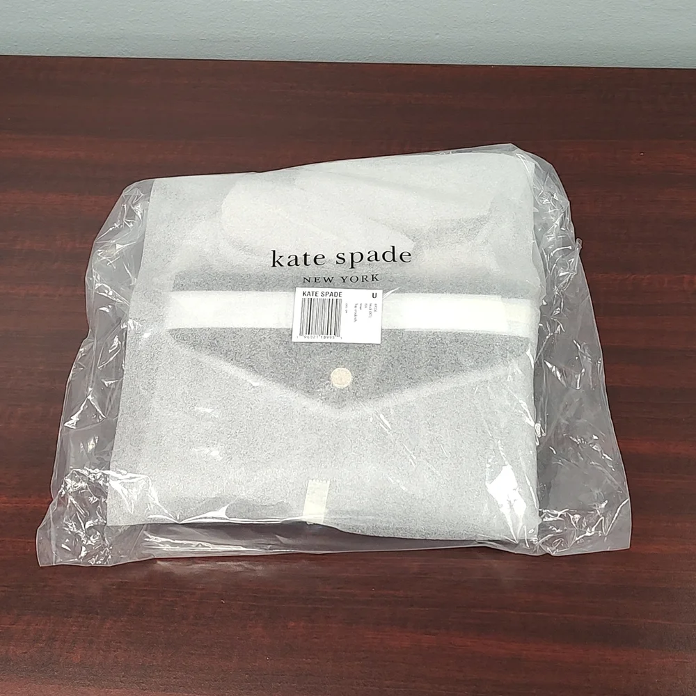 Kate Spade Black Tinsel Flap Crossbody